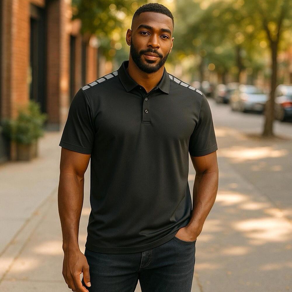 Nike Golf Men’s Dri Fit Polo Short Sleeve Shirt Black XL